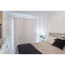 Persiana Rolo (1,80Lar. x 2,25Alt.) Tecido Blackout - Branco