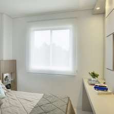 Persiana Rolo (2,40Lar. x 1,80Alt.) Tela Solar Screen Branco