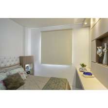 Persiana Rolo (2,50Lar. x 1,80Alt.) Tecido Blackout - Creme