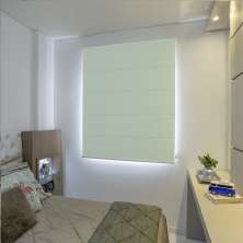 Persiana Romana (2,40Lar. x 2,25Alt.) Tecido Blackout Verde
