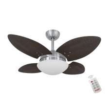 Ventilador Volare Mini P Palmae Tabaco 220V Controle Remoto