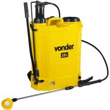 Pulverizador Costal 2 em 1 Manual ou Bateria com Bateria de