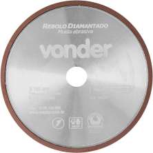 Rebolo diamantado para afiação de serras 150 mm VONDER