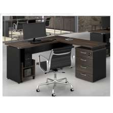 Kit Mesa em L Web30 1,35  c/ 4 Gav + Suporte CPU Marsala/Pto