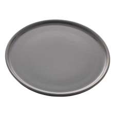 Conjunto de Pratos para Sobremesa Vadim I Cinza 23 cm