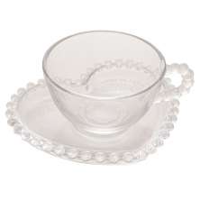 Conjunto de Xícaras para Chá Pearl III Transparente