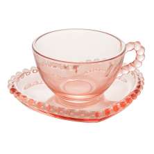 Conjunto de Xícaras para Chá Pearl Rosa 180ml