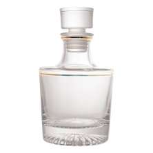 Decanter Gen Transparente e Dourado