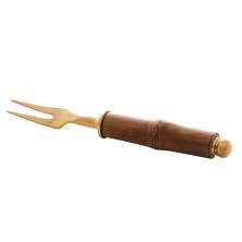 Jogo de Garfos com 4 peças Bambu Dourado