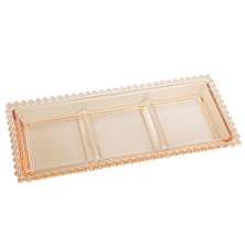 Petisqueira Pearl Âmbar 13x30 cm