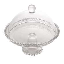 Porta Bolo Pearl I Transparente