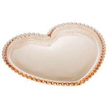 Prato Pearl Âmbar 22 cm