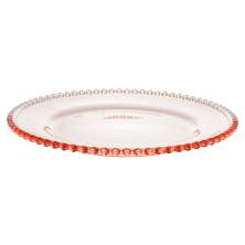 Prato Pearl Rosa 28 cm