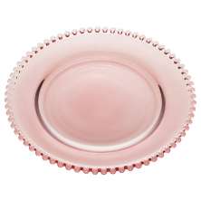 Prato Pearl Roxo 20 cm