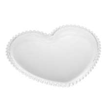 Prato Pearl Transparente 25 cm
