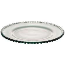Prato Pearl Verde 20 cm