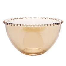Saladeira Pearl Âmbar 21x21 cm