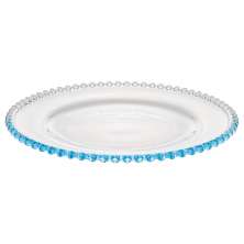 Sousplat Pearl I Azul 3x32x32 cm