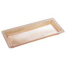 Travessa Pearl Âmbar 13x30 cm