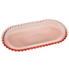 Travessa Pearl Rosa 12x24 cm