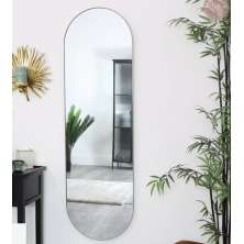 Espelho Decorativo Lapidado Oval 60x150cm