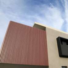 Painel Ripado WPC Externo Cor Cumaru/Bordo 2,90m x 20cm (0,58m²)