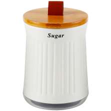 Porta Condimentos Pote Hermético Para Açúcar Lata Decorativa Cozinha Sugar