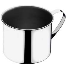 Fervedor De Aço Inox Com Alça 2 Litros Caneca Leiteira Grand