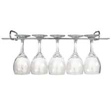 Suporte Para Taças Cromado Decoração Adega Bar Vinho - 25cm