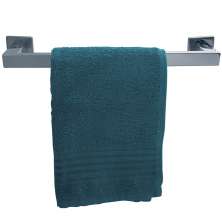 Toalheiro Suporte Porta Toalha Aço Inox Parede 30cm Luxo