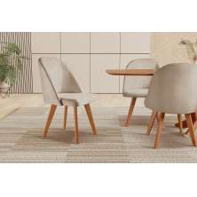 Cadeira Para Mesa De Jantar Lua