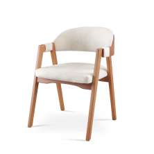 Cadeira Para Mesa de Jantar Gaia - Linho Nude