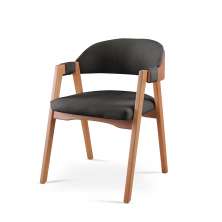 Cadeira Para Mesa de Jantar Gaia - Linho Preto