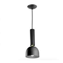 Lustre Pendente Savana Moderno Preto Spotline