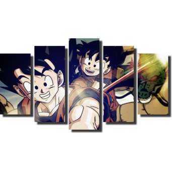 Quadro Decorativo Dragon Ball Z Goku Super Sayajin 1 Peça M8