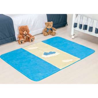 Tapete Jogo xadrez Infantil Pelúcia Decorativo 1,20M x 74cm Antiderrapante