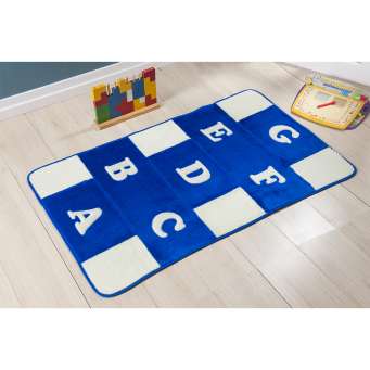 Tapete Jogo xadrez Infantil Pelúcia Decorativo 1,20M x 74cm Antiderrapante