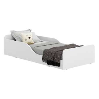 Cama Infantil Carro Drift 150x70 cm - Azul /Preto - RPM Móveis