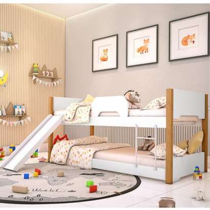 Beliche Infantil Exclusiv com Escorregador