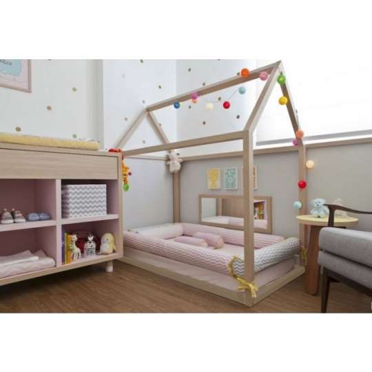 Cama Casinha Montessori - Berço Americano